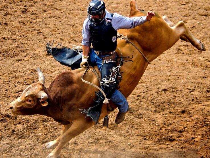 bull riding in South Dakota