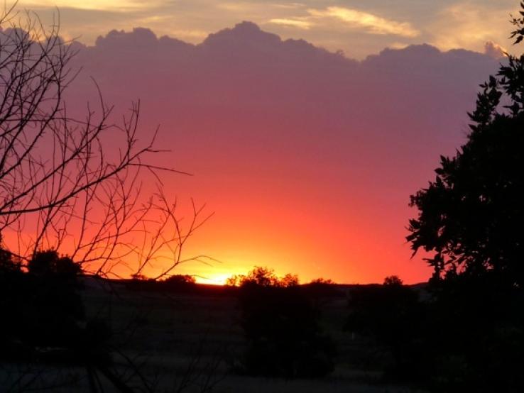 Triangle Ranch Sunset