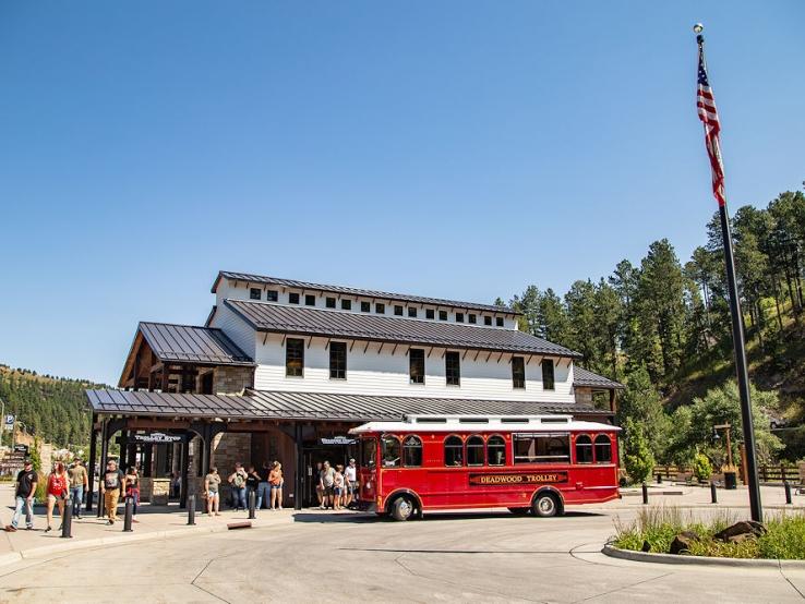 Deadwood Welcome Center & Deadwood Trolley, Historic Deadwood