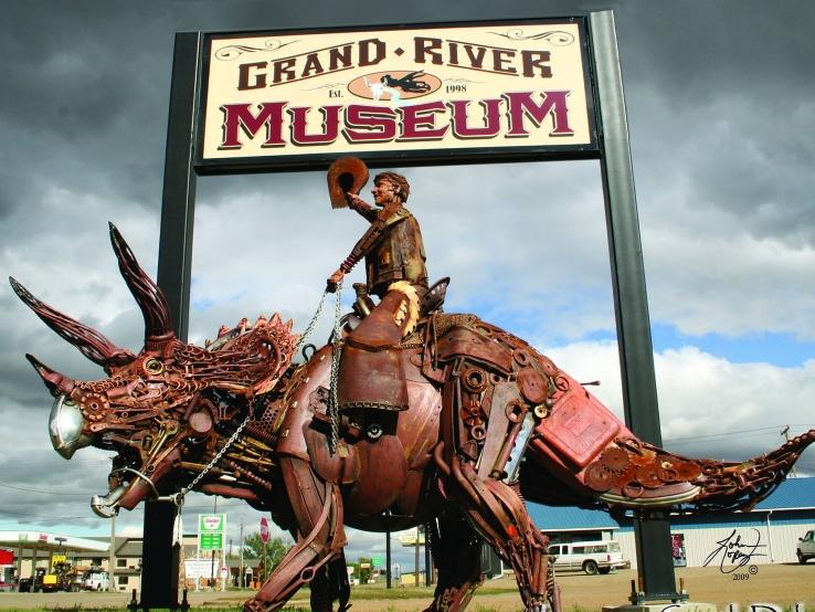 Grand River Museum, Lemmon, photo by John Lopez