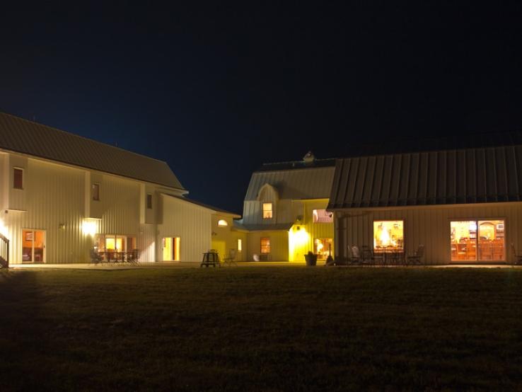 Courtyard in the Back