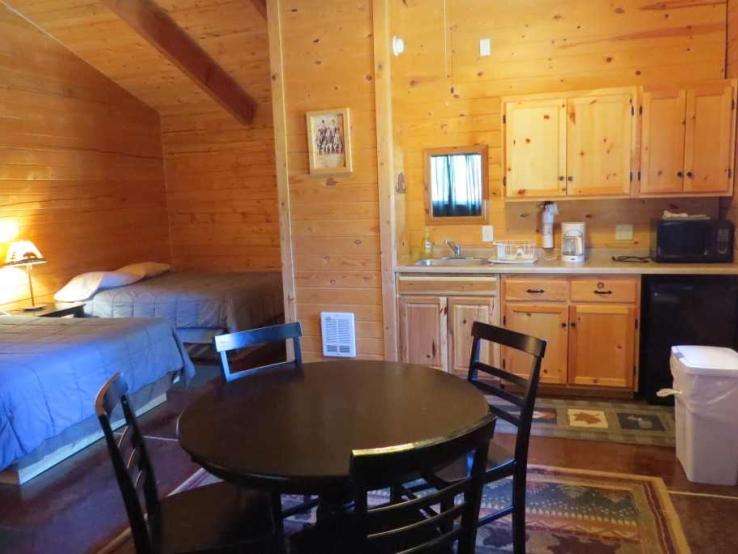 Cabins with kitchenette