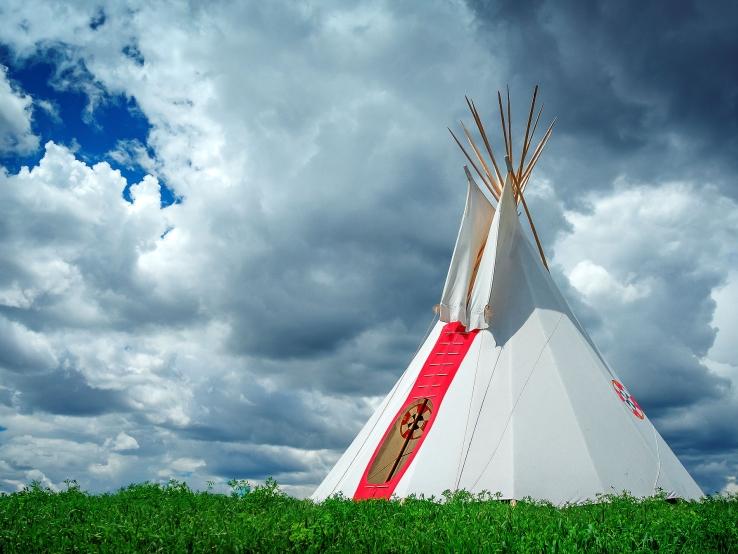 South Dakota tipi