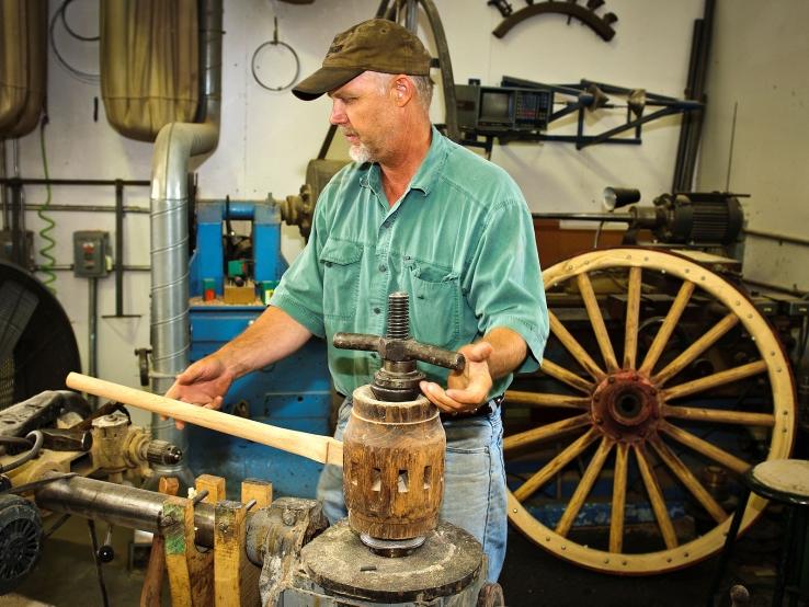 Hansen Wheel & Wagon Shop, Letcher