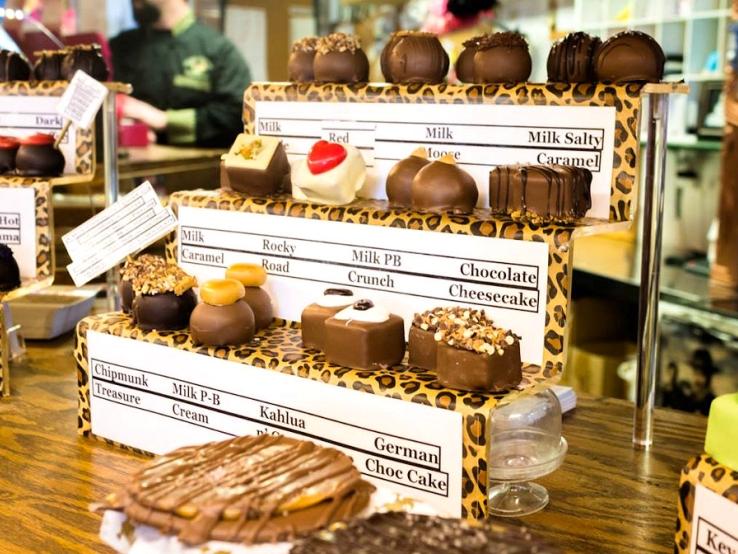 Chubby Chipmunk Hand-Dipped Chocolates, Deadwood