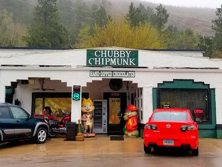 Chubby Chipmunk Hand-Dipped Chocolates, Deadwood