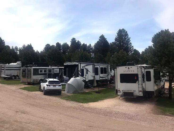 Broken Arrow Horse Camp, Custer