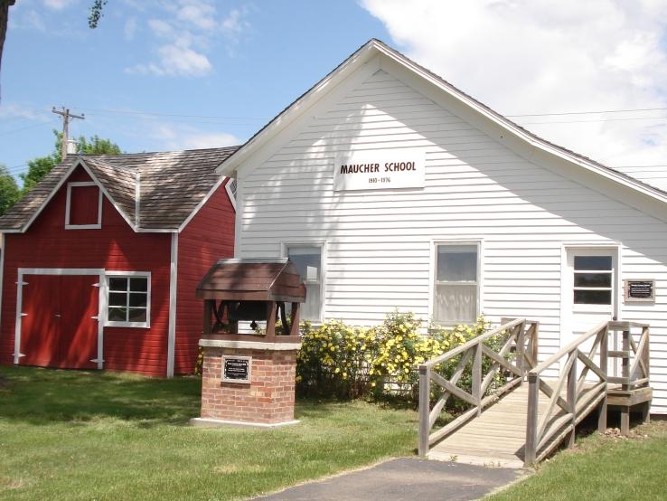 Small Barn and Country School