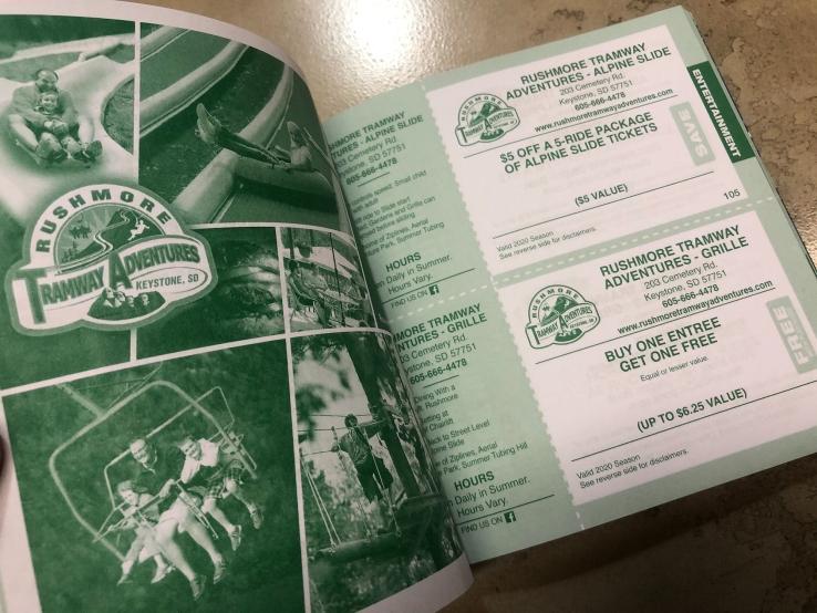 2020 Black Hills Coupon Book