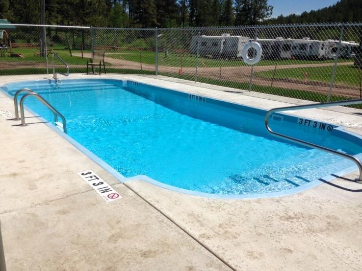 Heated Salt Water Pool