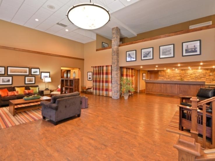 Lobby and gathering area
