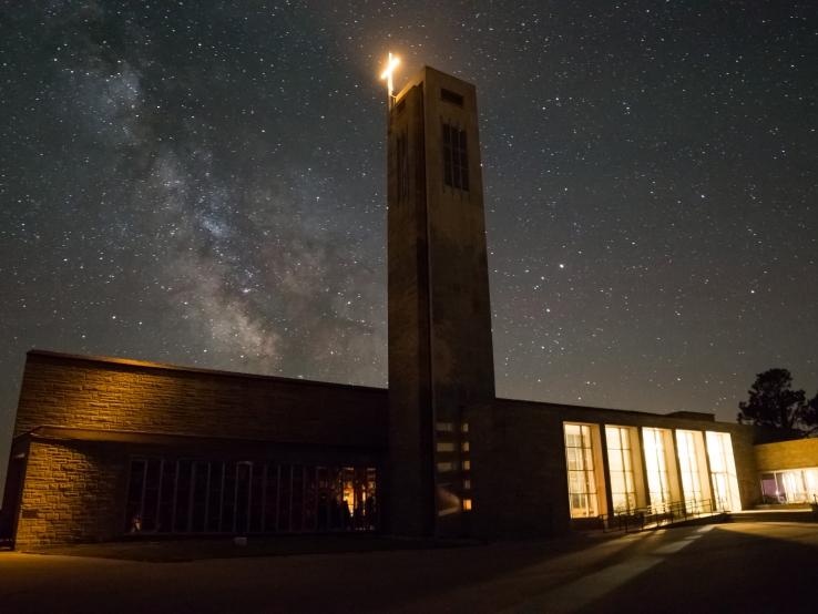 The Abbey At Night