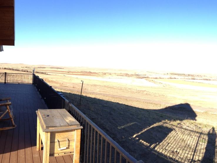 Medicine Creek B&B, deck