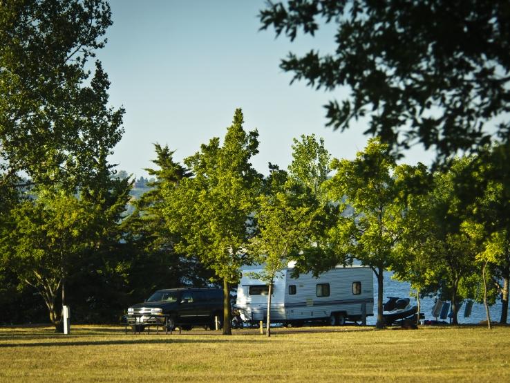 Camping, Lewis & Clark Lake