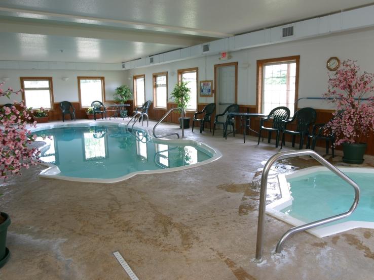 Indoor Pool and Hot Tub