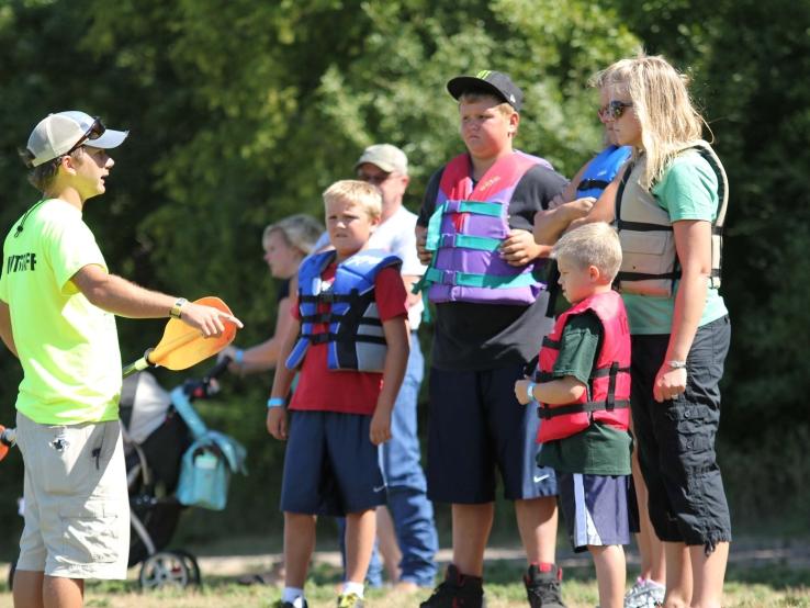 Kayaking at Outdoor University