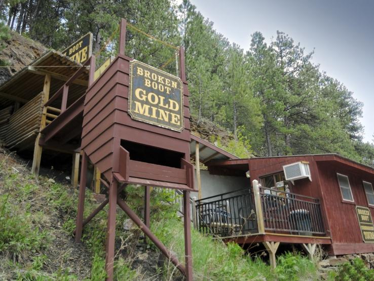 Broken Boot Gold Mine, Deadwood