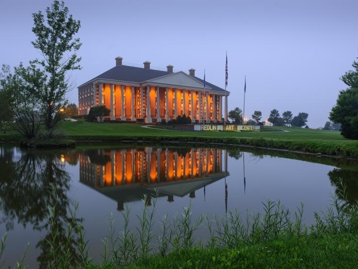 Redlin Art Center at dawn