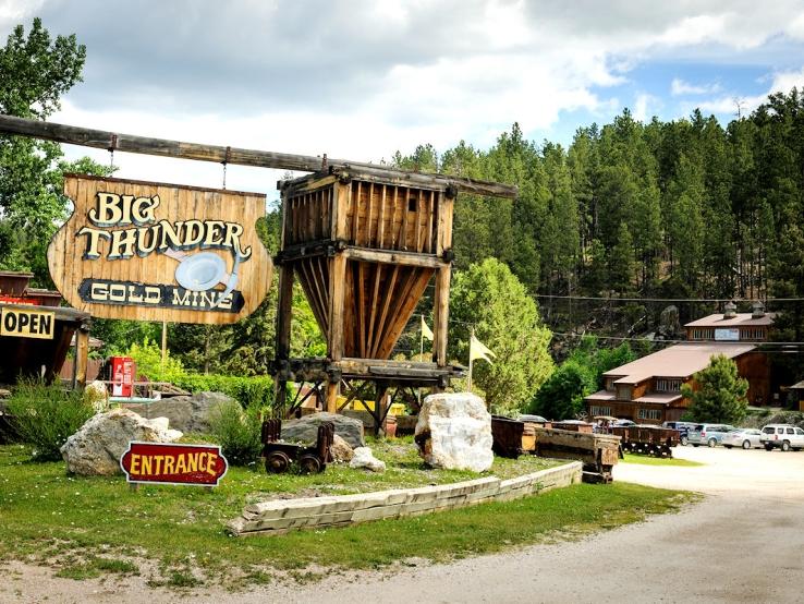 Big Thunder Gold Mine, Keystone