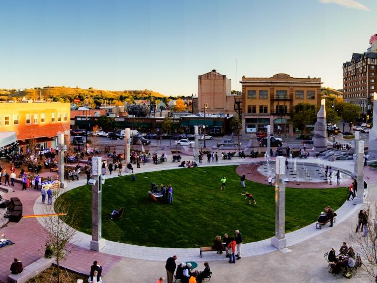 Main Street Square Green Space