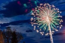 Fireworks in South Dakota