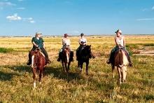 Hurley Butte Horseback, Interior