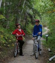 Bike in the Canyon