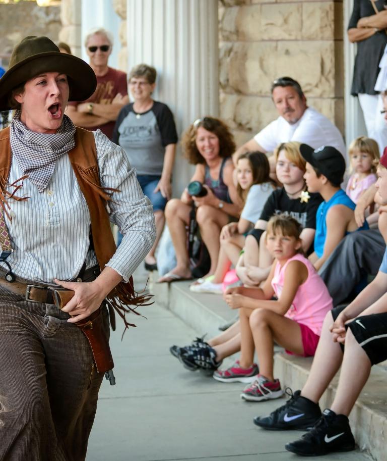 Deadwood Main Street Re-enactments