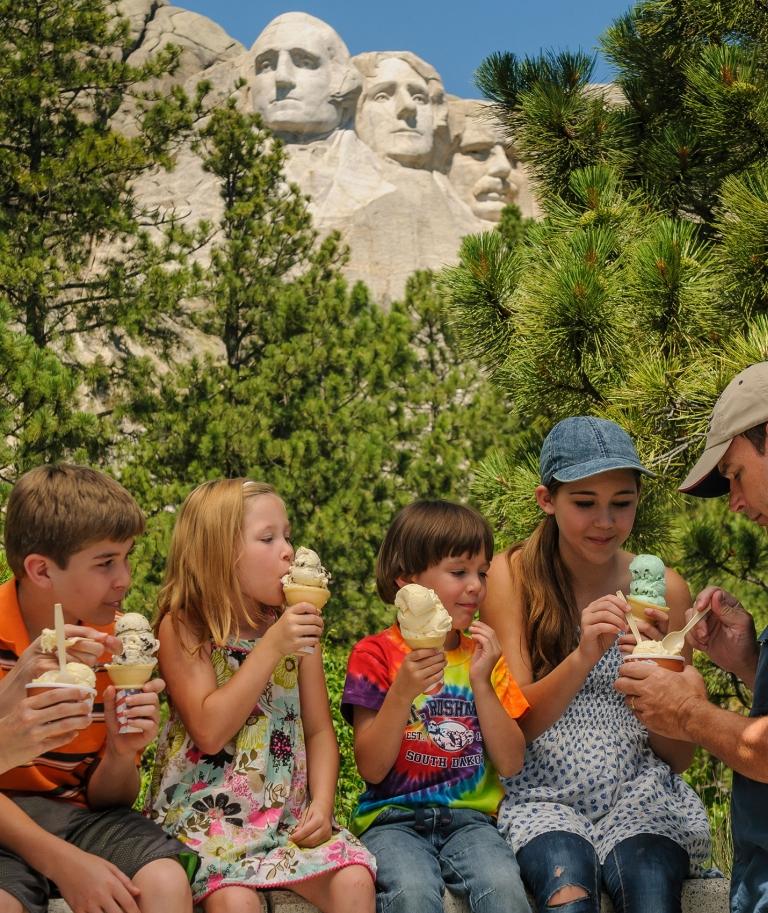 Mount Rushmore, Thomas Jefferson Ice Cream