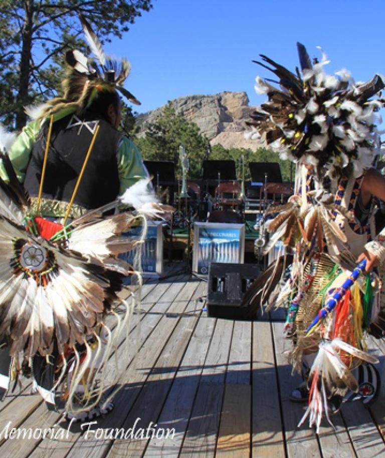 Native Dancers Crazy Horse Memorial South Dakota