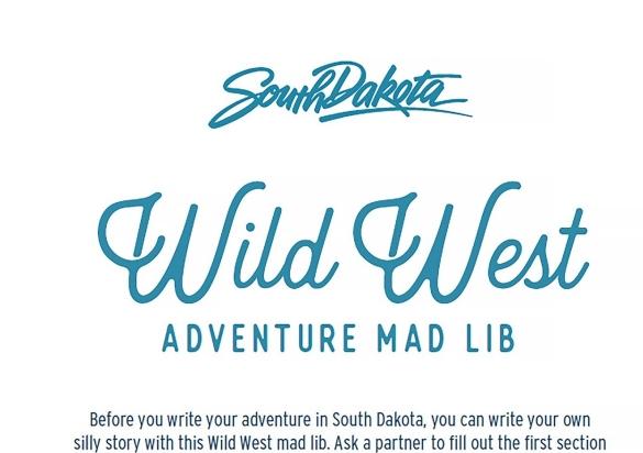 wild west mad libs