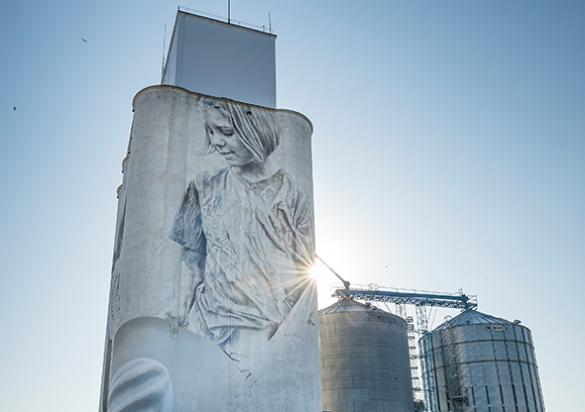 Faulkton Elevator Mural