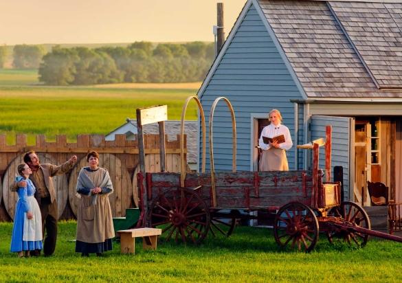 Laura Ingalls Wilder Reenactment