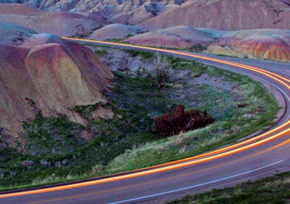 Winding Road in SD