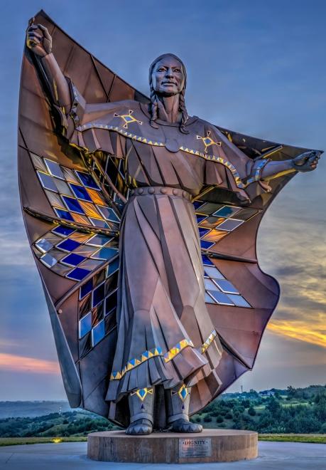 Dignity Statue Chamberlain South Dakota