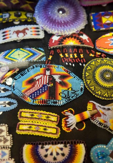 Native American bead work