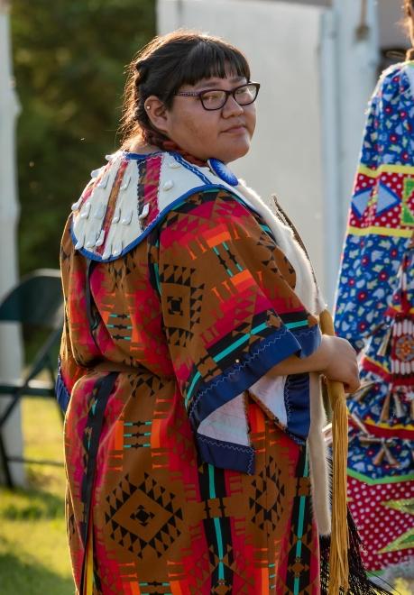 Powwow Dancer White River Wacipi August 2019