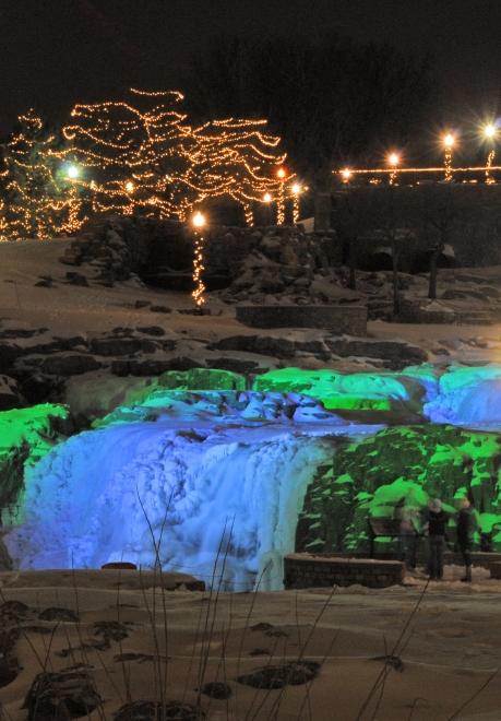 Snow in Falls Park