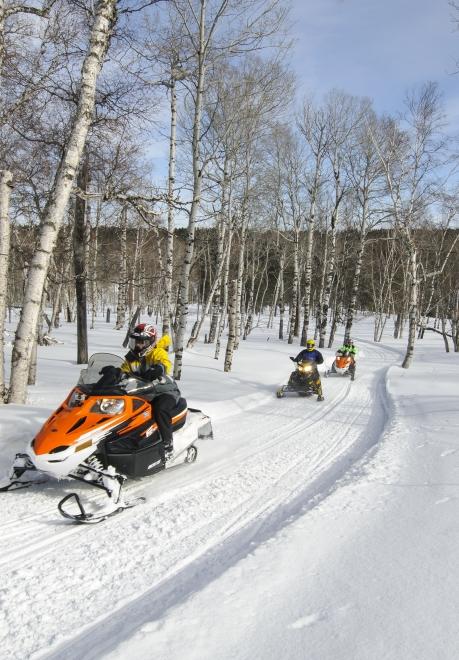 Snowmobiling in South Dakota