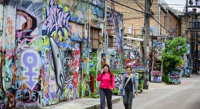 Art Alley in Rapid City.