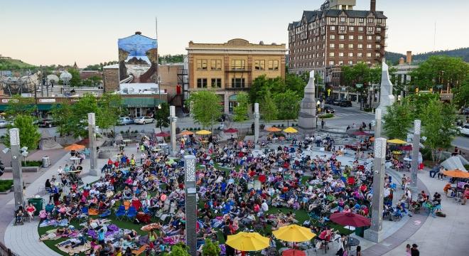 Main Street Square offers live music, art, culture and seasonal fun.