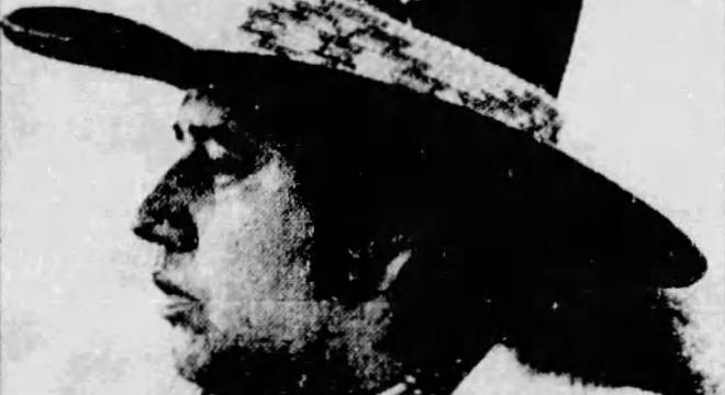 Native American musician Buddy Red Bow