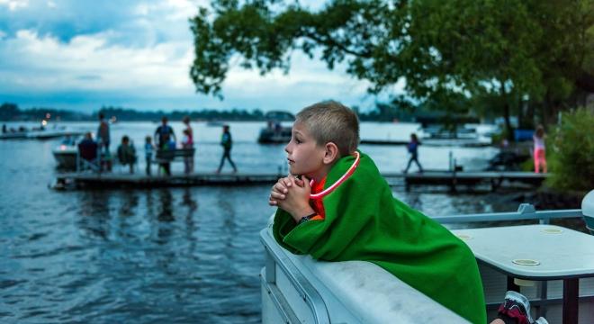 Child at Mina Lake